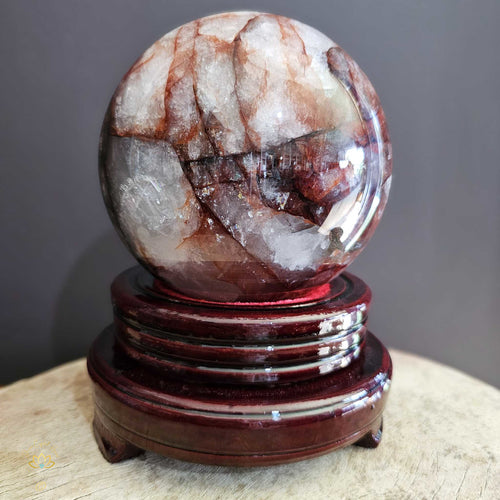 A Grade Fire Quartz | Sphere 2.898kgs