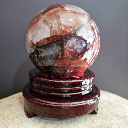 A Grade Fire Quartz | Sphere 2.898kgs