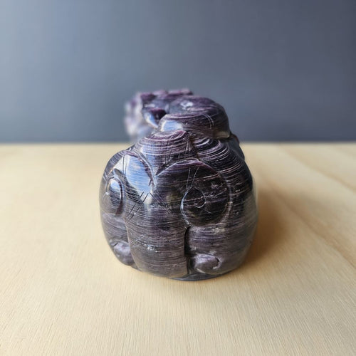 A Grade Purple Mica Pixiu | Guardian Of The Inner Realms