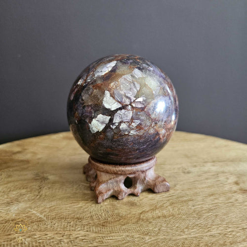 A Grade Purple Mica | Sphere 1.07kgs