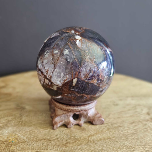 A Grade Purple Mica | Sphere 1.07kgs