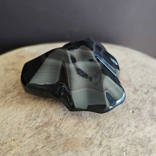 A Grade Rainbow Obsidian | Freeform 531gms