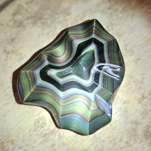 A Grade Rainbow Obsidian | Freeform 531gms