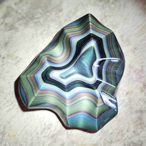 A Grade Rainbow Obsidian | Freeform 531gms