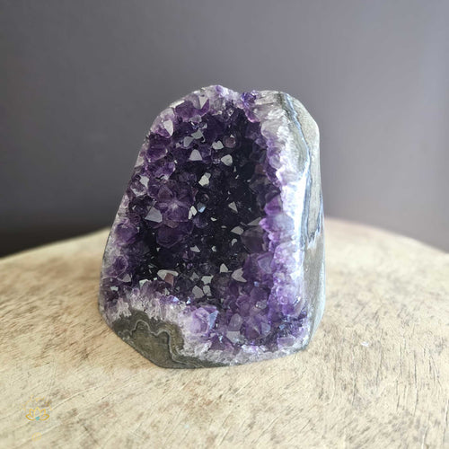 A Grade Uruguay Amethyst | Cut Base Geode 610gms