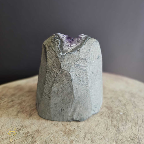 A Grade Uruguay Amethyst | Cut Base Geode 610gms