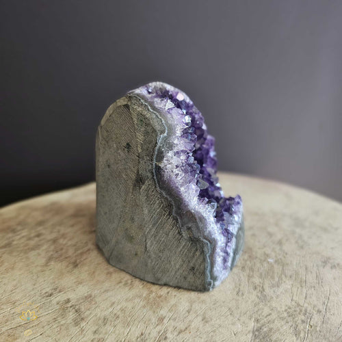 A Grade Uruguay Amethyst | Cut Base Geode 610gms