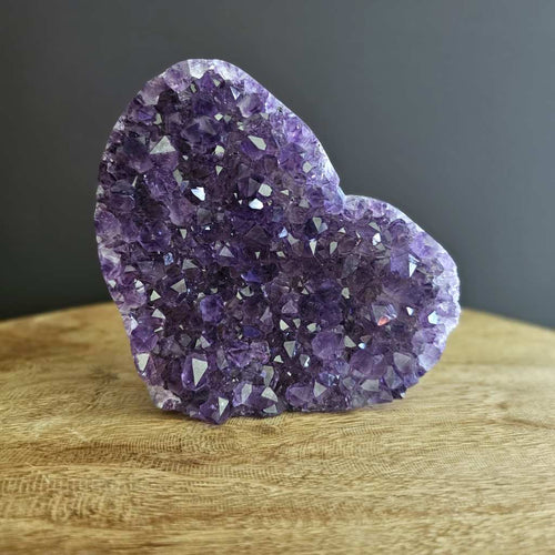 A Grade Uruguay Amethyst | Heart 1.1kgs