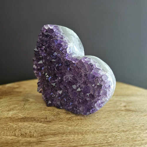 A Grade Uruguay Amethyst | Heart 1.1kgs