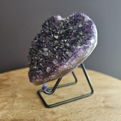 A Grade Uruguay Amethyst | Heart 1.3kgs