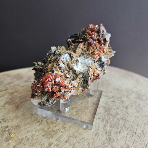 A Grade Vanadinite & Barite | Specimen 193gms