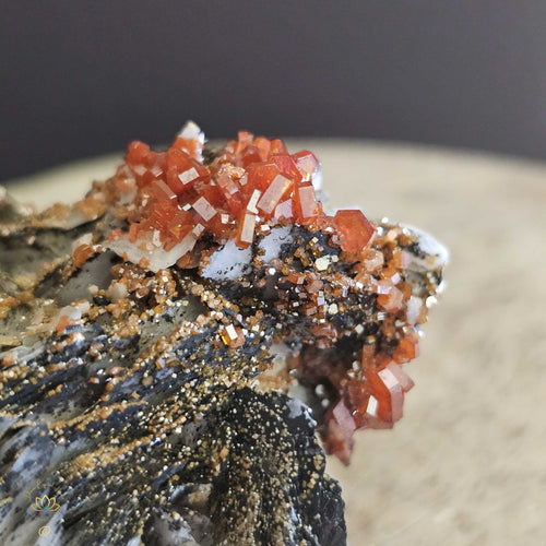 A Grade Vanadinite & Barite | Specimen 193gms