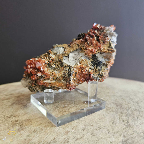 A Grade Vanadinite & Barite | Specimen 193gms