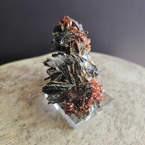 A Grade Vanadinite & Barite | Specimen 193gms