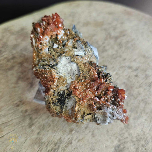 A Grade Vanadinite & Barite | Specimen 193gms