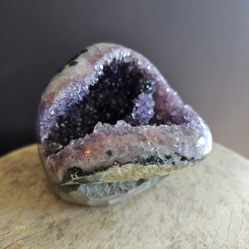 A++ Grade Amethyst | Cut Base Geode 1.4kgs
