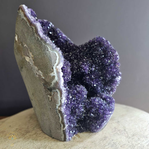 A+ Grade Amethyst | Cut Base Geode 3.26kgs