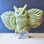Afghan Jade Owl | Wings Of Wisdom