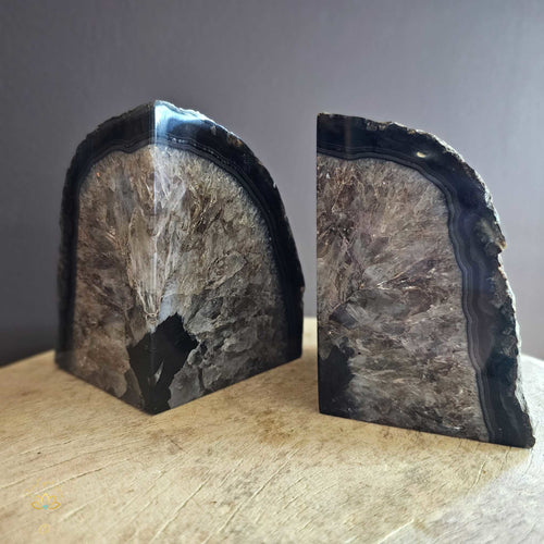 Agate Bookends 1.57kgs