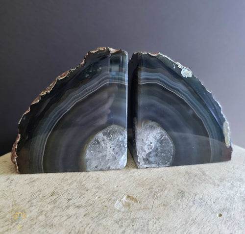 Agate Bookends 1.8kgs