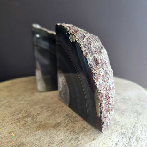 Agate Bookends 1.8kgs