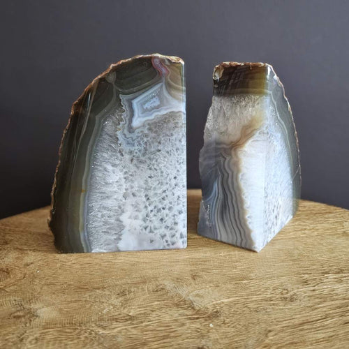 Agate Bookends 1.8kgs