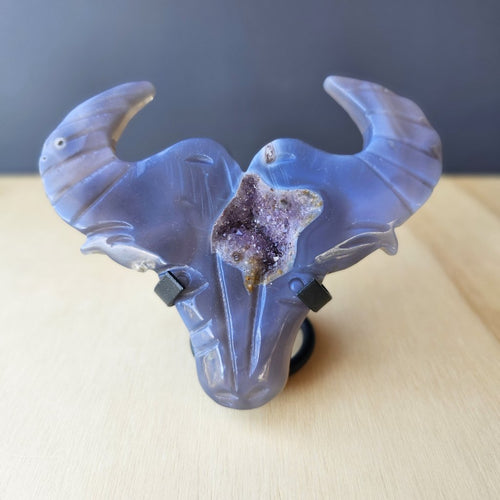 Agate Bull Head | The Ascended Bull