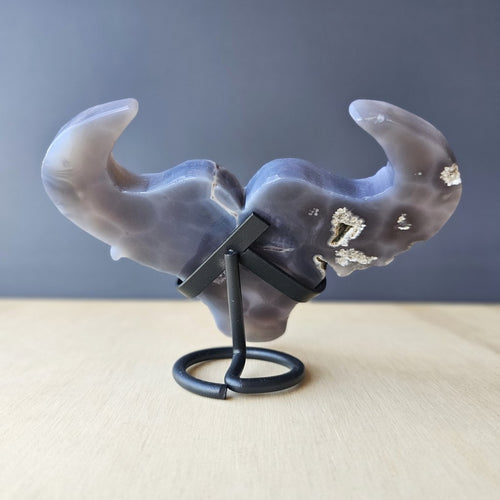 Agate Bull Head | The Ascended Bull