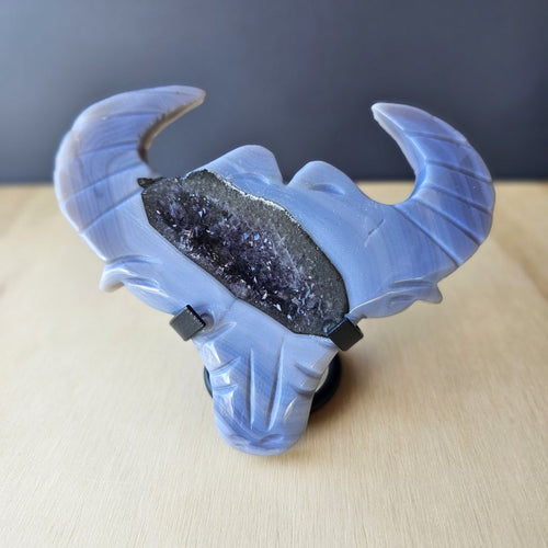 Agate Bull Head | The Mystic Charge