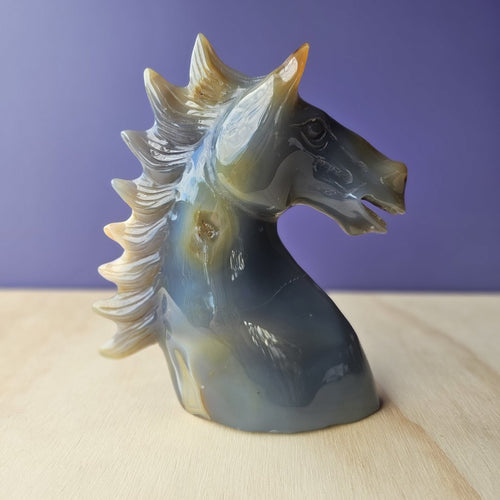 Agate Horse | Stallion Of Serenity 1.3kgs