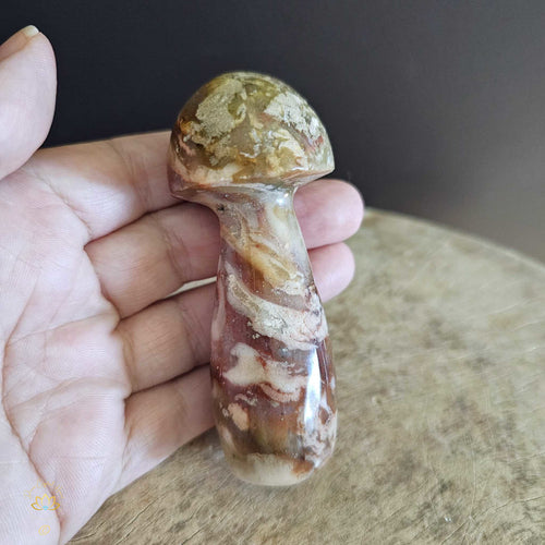 Agate | Mushroom 121gms