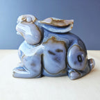 Agate Rabbit Carving | 990gms