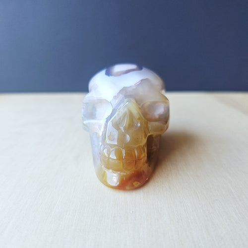 Agate Skull | Subtle Spark Guardian
