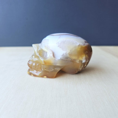 Agate Skull | Subtle Spark Guardian