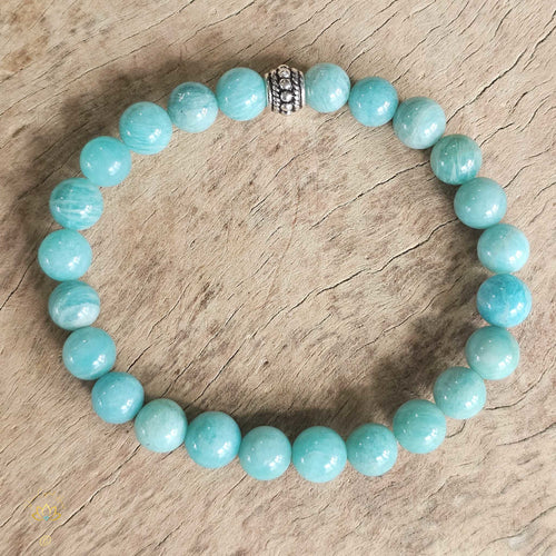 Amazonite Bracelet | 8mm Beads