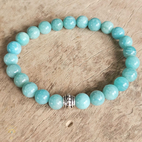 Amazonite Bracelet | 8mm Beads