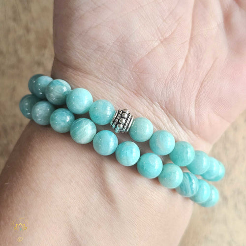 Amazonite Bracelet | 8mm Beads