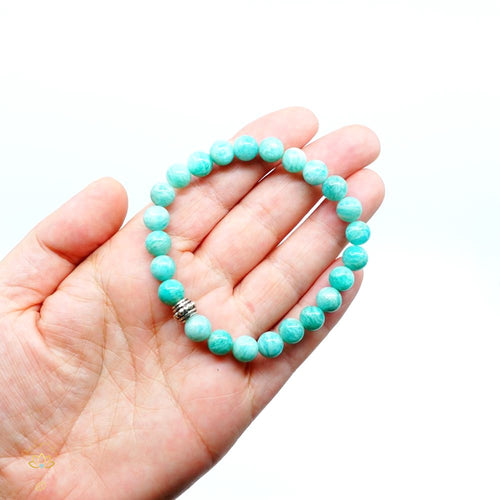 Amazonite Bracelet | 8mm Beads