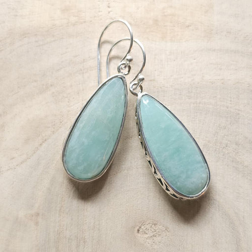 Amazonite Earrings | Serene Energy