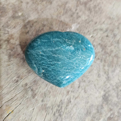 Amazonite | Heart 123gms