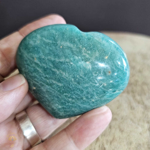 Amazonite | Heart 123gms