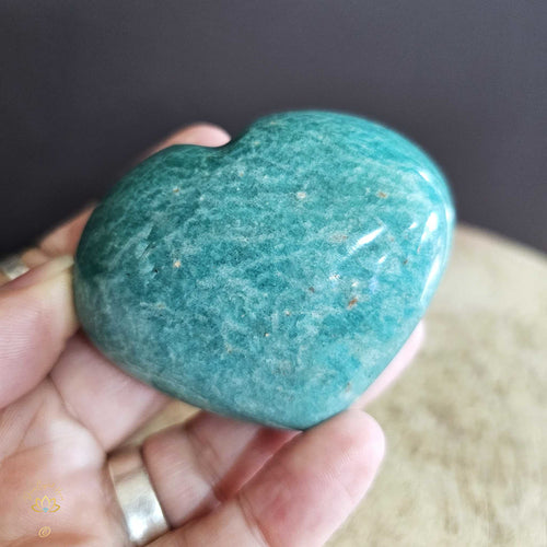 Amazonite | Heart 123gms