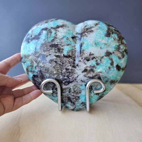 Amazonite Heart | Inner Still 3.2kg
