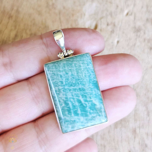 Amazonite Pendant | Tranquil Calm