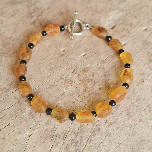 Amber Bracelet | Natural Unpolished Bead