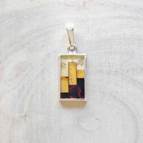 Amber Pendant | Golden Trinity