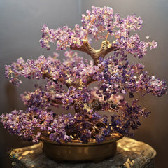 Amethyst Crystal Bonsai | Purification