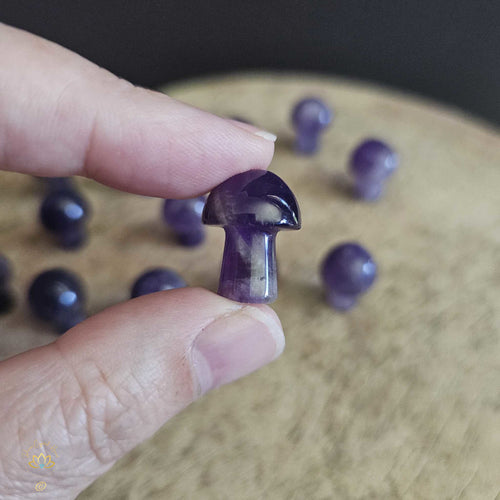 Amethyst Mini Mushrooms