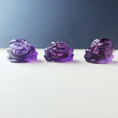 Amethyst Money Toads - A Grade | Violet Prosperity Guardians
