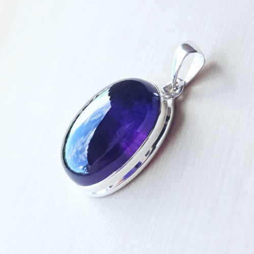 Amethyst Pendant | Violet Essence
